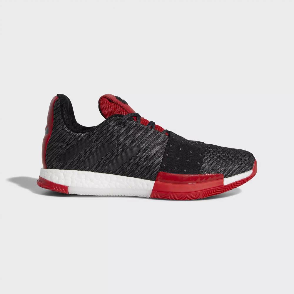 Adidas Harden Vol. 3 Tenis De Basketball Negros Para Mujer (MX-71434)